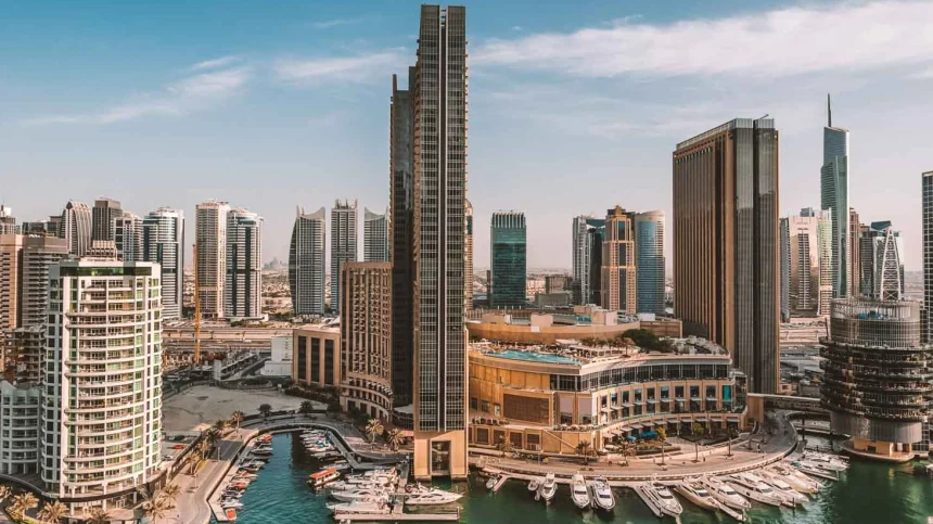 Chegada em Dubai